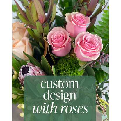 Custom Design with Roses