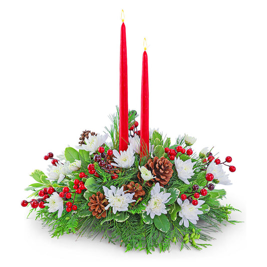 Noel Candlelight Centerpiece