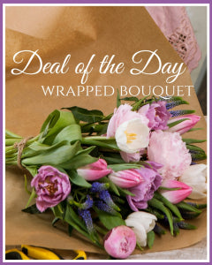 Deal of the Day Wrapped Bouquet